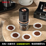 SIMELO施美乐电动磨豆机便携式家用全自动咖啡豆研磨机_PLUS