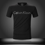 2021新款欧洲站 catwi ck短袖T恤男装圆领修身男士大码衣服潮流韩版体恤衫 214黑色 XL