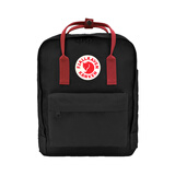 FJALLRAVEN双肩包kanken男女户外大容量书包电脑包运动旅行背包23510 550-326黑色-公牛红 16L【可容纳14寸笔记本电脑】