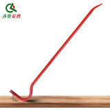齐鲁安然 起钉器 撬棍 撬棒 消防破拆工具 六角钢棍拆箱拆除补胎74cm长