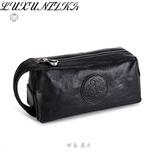 LUXUNTIKA品牌手包男 大容量真皮新款手抓包牛皮商务时尚手拿男士潮牌商务包 大号