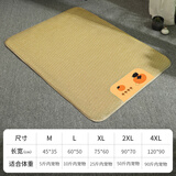 KimPets猫咪凉席垫夏天四季通用猫垫子降温睡觉用猫窝睡垫宠物冰垫狗垫子 【降温凉席垫】好柿成双 L【60cm*50cm】适合10斤内猫狗