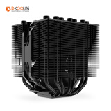 ID-COOLING（酷凛）双塔式电脑CPU风冷散热器 7热管  黑色12CM风扇  适用LGA1200/1700 AM4/5 SE-207-XT SLIM