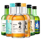 梅见 青梅酒 风味组合 330ml*5瓶+江记酒庄 时光梅酒 330ml*1瓶