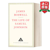 The Life Of Samuel Johnson 英文原版 塞缪尔·约翰逊传 Everyman精装版 英文版 进口英语原版书籍