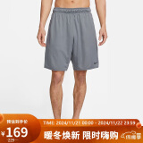 耐克NIKE男子运动短裤DF TOTALTY KNT 9 IN UL裤子DV9329-084烟灰M