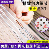 莱多乐防盗窗垫板304不锈钢阳台防护网冲孔板窗台防掉网防猫封窗安全网 0.6厚优质不锈钢板 0.45*1米