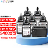 格能适用惠普M701n硒鼓M706打印机LaserJet Pro M435nw墨盒CZ192A墨粉盒 【瓶装粉6支装】碳粉