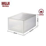 无印良品（MUJI） 聚丙烯 收纳箱 抽屉式 储物箱 整理箱 衣物收纳箱 大/长34*宽44.5*高24cm 3S