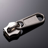 长科加厚拉链头配件背包替换拉链扣书包行李箱包包被罩专用尼龙拉锁头 10号银色拉头 5个