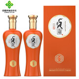 丛台【河北特产馆】丛台酒 非遗浓香型白酒酿造粮食酒礼品酒 邯郸特产 38.8度 450mL 2瓶 贞元增（6）橙瓶