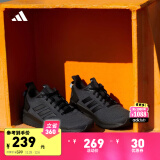 adidas QUESTAR RIDE挑战里程舒适跑步运动鞋男子阿迪达斯官方 黑色/墨绿色 42