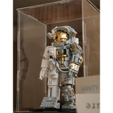 佳奇科技（JAKI）积木拼装破晓五号火箭宇航员模型摆件儿童玩具男女孩生日新年礼物 【顺丰包邮】臻藏版宇航员+防尘罩