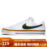 耐克NIKE板鞋男经典缓震COURT LEGACY运动鞋DH3162-100白40