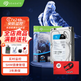 希捷（SEAGATE）监控级硬盘 希捷酷鹰 安防监控录像机用机械硬盘 SATA接口 3.5英寸监控硬盘 2TB 【ST2000VX017】