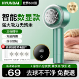 HYUNDAI韩国毛球修剪器剃毛器衣服去毛球器衣服除毛器大功率粘毛神器粘剃两用刮吸打毛机器衣服起球去球器 【旗舰升级】三档屏显+粘毛器