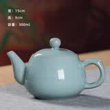 龙泉青瓷 创意家用茶壶功夫茶具壶嘴过滤壶单壶陶瓷中式泡茶壶礼盒装
