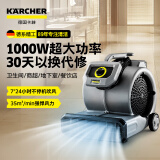 KARCHER 德国卡赫 吹干机吹地机大功率商用除湿机吹风机 适用于酒店地板地毯厕所地面 AB28