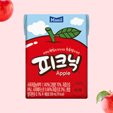 每日（Maeil）儿童果汁宝宝盒装便携进口饮料【朴彩英同款】 200ml*6盒苹果味(效期10月4日)