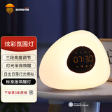 水母云（JELLYFISH TUR） 智能柔光小台灯闹钟氛围喂奶床头夜灯创意礼品礼物 小艺语音控制 标准版【触摸控制非智能，插电】 3.5W