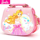 芭比儿童斜挎包公主单肩小包宝宝手提包包女童拎包圣诞节新年生日礼物
