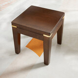 睿帆凳子实木凳子家用餐凳凳子餐桌凳小凳子高凳时尚创意木凳小板凳 【轻奢矮凳】胡桃色