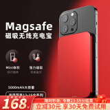SUIDDY magsafe磁吸充电宝适用于苹果iphone15/14/13Pro快充无线移动电源 中国红【强磁吸附+提速升级版】