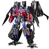 泰霸黑曼巴变形玩具金刚擎天手办柱黄蜂汽车机器人手办模型男孩礼物 星际领主+天火（可合体40CM