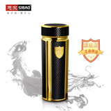 思宝方舟C7/C8真空保温杯商务时尚带茶隔办公泡茶便携车载礼品水杯 金色 450ml