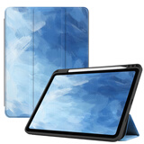 zoyu iPad Air8保护套带笔槽11英寸2026新款M4芯片适用苹果Air7保护壳6平板2025三折air5卡通可爱全包 多瑙河畔【送钢化膜】 2026/2025款Air8/7/6【11英寸】