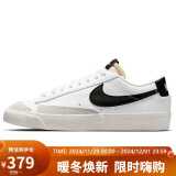 耐克NIKE板鞋女经典缓震BLAZER LOW '77休闲鞋DC4769-102白35.5