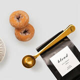 全适304不锈钢咖啡零食封口夹密封夹奶粉定量勺保鲜夹量匙咖啡烘焙勺