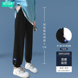 十月名裳孕妇裤春秋季外穿打底裤小个子休闲运动显瘦孕妇装长裤子 黑色（时尚显瘦，托腹不掉档） XXL