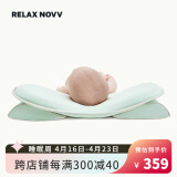 RELAX NOVV舒乐时定型枕新生儿0-1岁纠正矫正防偏扁头型0-18个月宝宝婴儿枕 M1 星系绿 0-12月+头部调整垫