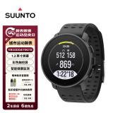 颂拓（SUUNTO）9 Peak Pro多功能心率跑步血氧训练户外运动手表 经典黑