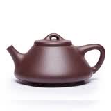 尊壶 宜兴紫砂壶手工茶具泡茶壶国工沈惠芳小子冶石瓢原矿紫泥茶器 小子冶石瓢 紫泥 160cc 14孔