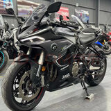 李绅二手钱江QJ赛600四缸水冷重机车趴赛电喷摩托车跑车过户可上牌 黑色 牌证齐全可过户上牌