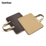 tomtoc轻薄手提电脑包14英寸笔记本内胆包联想小新苹果MacBook Pro M5 曲奇棕 14英寸