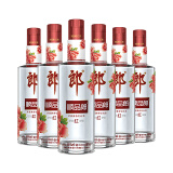 郎酒 顺品郎红顺 浓酱兼香型白酒 45度480ml*6瓶 整箱装（非原箱）