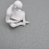 恒踏（HENGTA）商场医院塑胶地板办公室PVC地板革家用地胶商用弹性地板贴 1.8mm灰色大理石