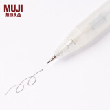 无印良品 MUJI 自动铅笔 树脂 学生文具 9A63000 半透明 0.5mm