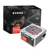 EVESKY积至电源 权力游戏550WS 电脑电源台式550W电脑主机电源额定350W带显卡供电静音 权力游戏500WS（额定300W）