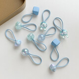 QUEENS JEWELRY高品质宝宝扎头发皮筋不伤发发圈高弹力发绳儿童发饰头绳女童头