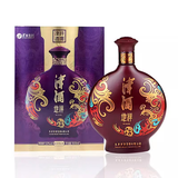 津酒 地祥 浓香型白酒 52度 500ml*1 单瓶装 高度白酒纯粮口粮酒送礼