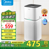 美的（Midea）空气净化器家用 除甲醛除尘除雾霾除异味 99.9%除菌率 负离子空气伴侣 智能wifi控制 一级能效 【净化除醛】KJ400G-Z1 Pro