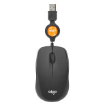 爱国者（aigo）有线鼠标电竞游戏办公 便携笔记本台式电脑USB人体工学男女通用简约鼠标 有线有声(伸缩鼠标)