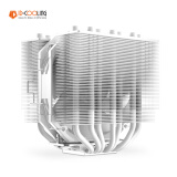 ID-COOLING（酷凛）7热管双塔式电脑CPU风冷散热器 12CM风扇  适用LGA1200/1700/AM4/5 SE-207-XT SLIM SNOW