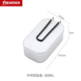 SEAROCK 铝饭盒户外郊游野营煮饭煮面铝饭盒自驾游旅行便携日式便当饭盒 中号铝饭盒