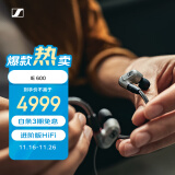 森海塞尔（Sennheiser）IE600 高保真HiFi音乐耳机非晶态锆外壳可拆卸MMCX耳机线有线 入耳式耳机 金属色