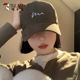 啄木鸟棒球帽男女2024新款帽子宽帽檐深顶百搭鸭舌帽显脸小防晒遮阳帽子 灰色